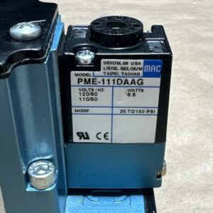 NEW NO BOX- Mac 6313D-211-PM-111DA Solenoid Valve 120/110V 60/50Hz 6.8W 150PSI - Image 3