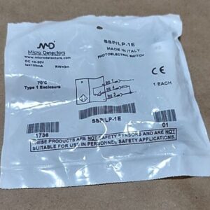 *FACTORY SEALED* Micro Detectors SSP/LP-1E Photoelectric Switch 10-30V +Warranty - Image 2
