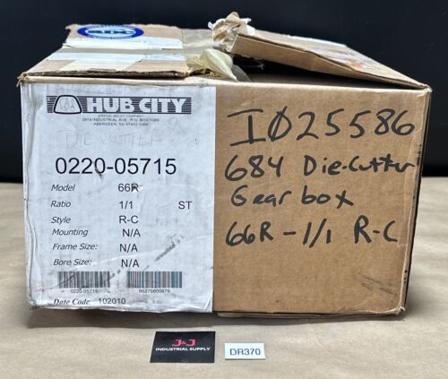 NEW OPEN BOX- HUB CITY 0220-05715 66R 1/1 Right Angle Bevel Gearbox R-C WARRANTY Main Image