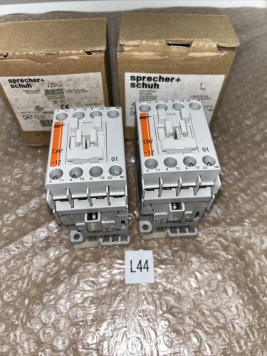 (2) Sprecher + Schuh CA7-12-01 Contactor 3 Main Poles NIB Fast Shipping! Main Image
