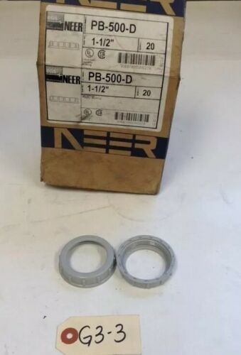 *NIB* Neer PB-500-D 1-1/2" Plastic Bushing (Qty:43) *Warranty*Fast Shipping* Main Image