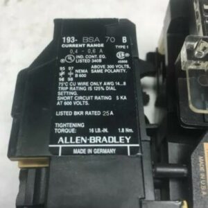 Allen Bradley 100-A09ND3 195-BA10 193-BSA70 Ser B Contactor *Warranty* - Image 5
