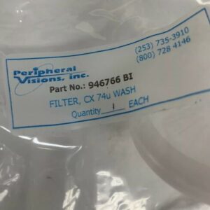 PERIPHERAL VISIONS INC 946766 BI Filter CX 74u Wash (Lot Of 3) In Sealed Bag - Image 3