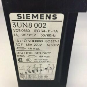 New! SIEMENS Contactor 3UN8 002 *Fast Shipping* Warranty! - Image 5