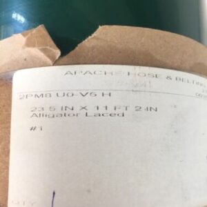 New! Apache Conveyor Belt Alligator Lacing 23.5”X11’2” *Fast Shipping* War - Image 4