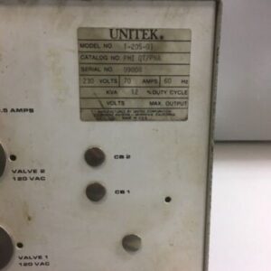 Unitek Welder PhaseMaster I 1-205-01 *Fast Shipping* Warranty! - Image 2