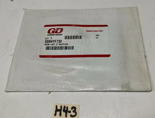 Gardner Denver 300HYF732 Heliflow 6” Shim Set *New~Fast Shipping* Main Image