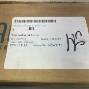 New MAC VALVES 82A-BA-CKA-TM-DDAP-1DA TM-DDAP-1DA 24VDC Solenoid Warranty - Image 4