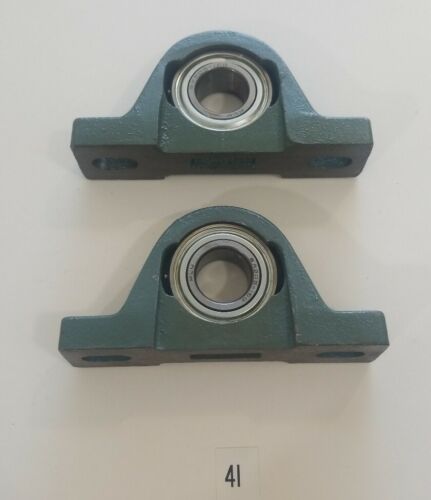 *PREOWNED* LOT OF 2 HYTROL P205H PILLOW BLOCK BEARING W/ SA205-16G BEARINGS Main Image