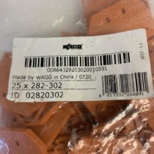 282-302 WAGO 25 Pieces In Sealed Factory Package Fast Shipping! - Image 2