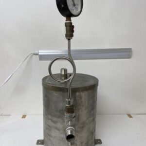 Stainless Steel OilLess Vacuum Pump Expansion Tank 13-3/4” Tall 10-3/4” Diameter - Image 1