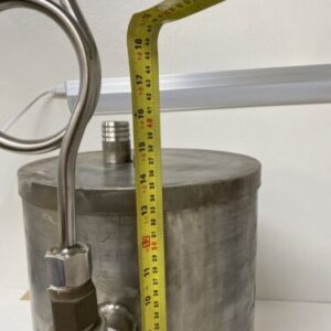 Stainless Steel OilLess Vacuum Pump Expansion Tank 13-3/4” Tall 10-3/4” Diameter - Image 2