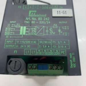 MURR ELEKTRONIK TNG 60-220/24 Art 85242 Warranty Fast Shipping - Image 2