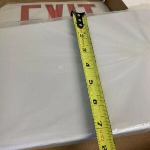 NIB LITHONIA LIGHTING EXR LED EL M6 EXIT SIGN (LOT OF 2) FAST SHIPPING! - Image 6