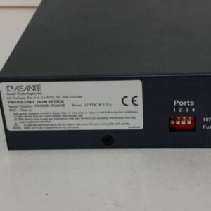 Asante FriendlyNet FS4004E 4-Port Fast Ethernet Switch 10/100Mbps Fast Shipping! - Image 7