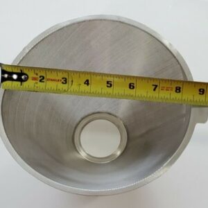 *NEW* LOT OF 2 Stainless Steel Cone Shape Screen 7C024R01823401* (610) 2006-10 - Image 4