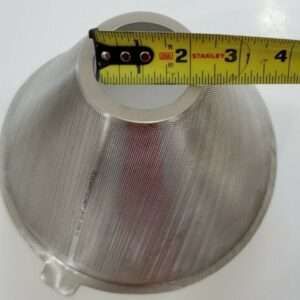 *NEW* LOT OF 2 Stainless Steel Cone Shape Screen 7C024R01823401* (610) 2006-10 - Image 6