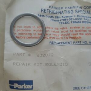 *NEW IN BAG* PARKER 202072 Repair Kit Solenoid S8F [MISSING 1PC] + Warranty! - Image 2