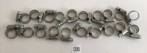*Lot Of 30* Tridon Boat Miniature Hose Clamps 9/22mm Stainless *Warranty* Main Image