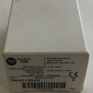 *New Open Box* Allen Bradley 700-HT12DU24 SER D 1.0M-100 M 24VAC 50/60Hz 24VDC - Image 1