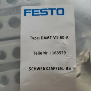 *NEW* FESTO DAMT-V1-80-A Trunnion Mounting Kit 163529 + Warranty! - Image 2