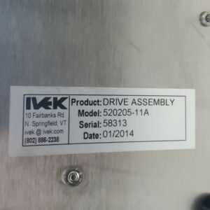 IVEK 520205-11A Circulation Drive Module w/ R18505-042 2A Micro Liner Pump - Image 8