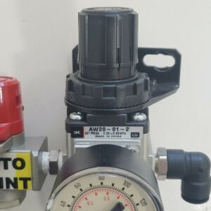 *PREOWNED* SMC AW20-01-2 Filter Regulator Valve 160Psi & Shut Off + Warranty! - Image 2