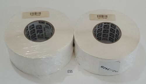 *NEW* LOT OF 2 Zebra Technologies 10011704 3"x3" 1880 Labels/Roll + Warranty! Main Image