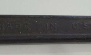 Forged Select Steel 739B Made In USA 1½" & 1⅜" Double Open End Wrench + Warranty - Image 5