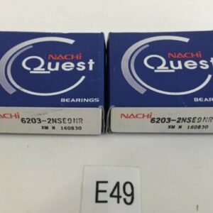 *Lot Of 2* NACHI 6203-2NSE9NR + *Warranty* - Image 1