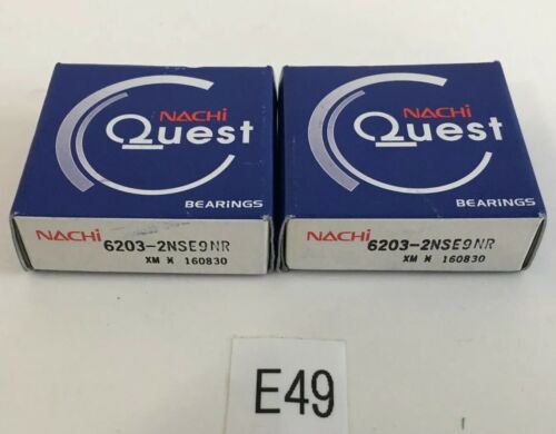 *Lot Of 2* NACHI 6203-2NSE9NR + *Warranty* Main Image
