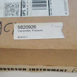 *NEW* Anderson SR068G00401100 Sanitary Pressure Transmitter 0-50 Psig + Warranty - Image 10