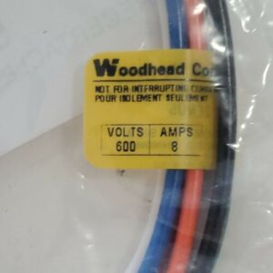 *NEW* LOT OF 2 Brad Harrison Woodhead 1300160339 Replaces 41607 6P 12" #16 Awg - Image 5