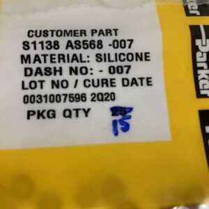 Variety Lot Of Parker S1138 Silicone O-Rings (See Photos) Fast Shipping - Image 6