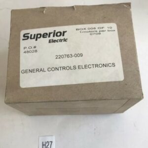 *NEW FACTORY SEALED* SUPERIOR ELECTRIC 220763-009 GENERAL CONTROLS ELECTRONICS - Image 1