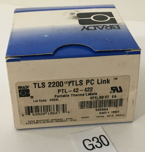 *New-Open-Box* Brady TLS 2200 PC Link PTL-42-422 Portable Thermal Labels Main Image