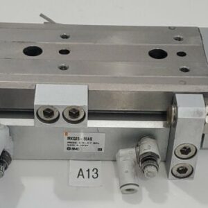 *PREOWNED* SMC MXQ25-50AS Slide Table Guided Cylinder 0.15-0.7 MPa + Warranty! - Image 1
