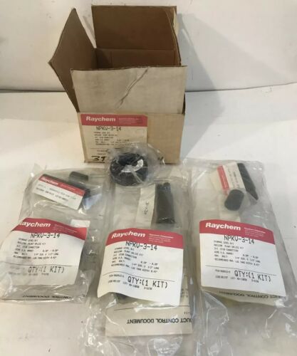 *NEW BOX OF 3* Raychem NPKV-3-14 Splicing Kit Main Image