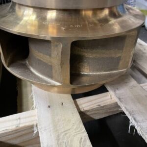 New Flowserve Brass Impeller 929409-00 M3445 FLS For Worthington 10LN-14 Pump - Image 3