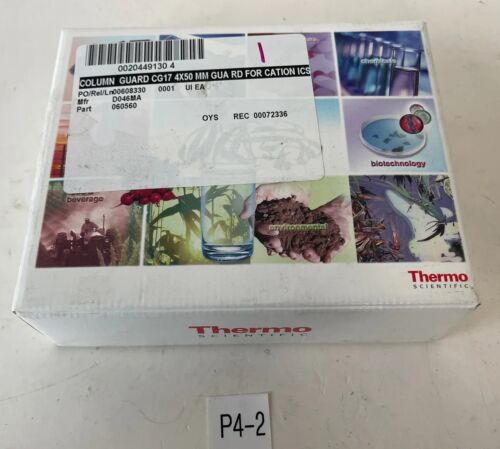 *NEW* Thermo Dionex SEALED IonPac CG17 RFIC Guard 4x50mm P/n 060560 Main Image