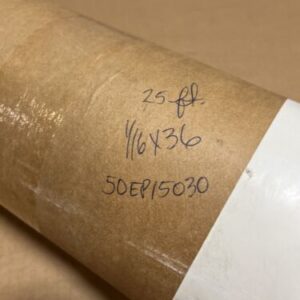 FDA White EPDM Sheet Gasket Food Grade Gasket Material 36"W X 1/16" X 25 Feet - Image 3