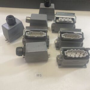 Lot Of 8 Phoenix Contact Male Female Plugs 1771561 1771642 1771684 1771574 - Image 1