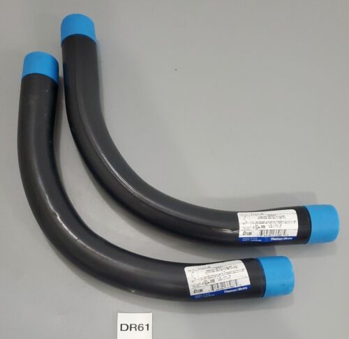 *NEW* LOT OF 2 T&B ELL1-G Gray Standard Radius Elbow 90° 1" MNPT + Warranty! Main Image