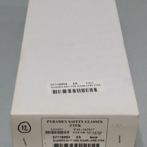 *NEW* [12] Pyramex ZTEK S2510ST Clear Safety Glasses Anti-Fog Lens + Warranty! - Image 1
