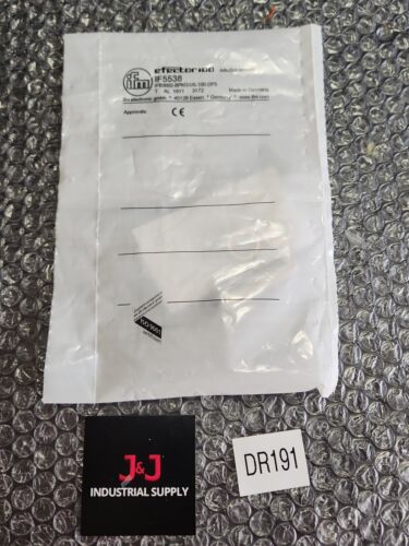 🆕️ *FACTORY SEALED* IFM EFECTOR IF5538 INDUCTIVE SENSOR 2MM⚡️🇺🇸 SHIP+WARRANTY Main Image