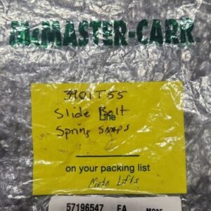 🆕️ *LOT OF 2* McMaster-Carr 316SS Slide Bolt Spring Snaps 3901T55 ⚡️🇺🇸 SHIP - Image 3