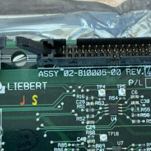 USED- Emerson Liebert 02-810005-00 Rev 4 PWA Voltage Current Temp Control Card - Image 5
