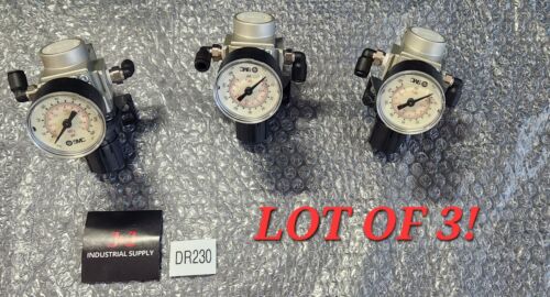 *PREOWNED, lot of 3!* SMC AR20K-N01-Z Pneumatic Regulator 125 PSI ⚡️🇺🇸 SHIP Main Image
