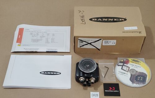 *BRAND NEW* Banner IVUPRGX25 Optical Sensor 25mm Lens 10-30Vdc 16319 + Warranty Main Image