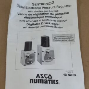 *BRAND NEW* Asco Numatics 6096B0111 Sentronic Pressure Regulator 3/8" + Warranty - Image 11